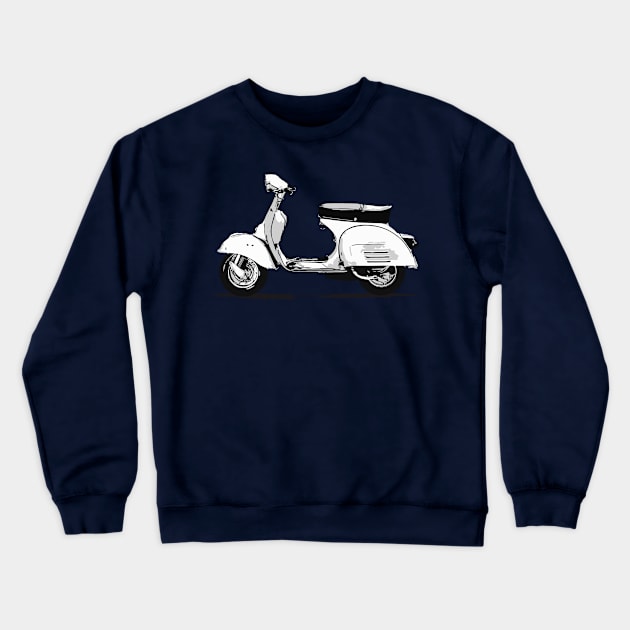 Vespa Crewneck Sweatshirt by Mercantia